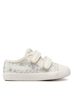Sneakersy Geox B Gisli G. A B251MA 0AW54 C1405 S Écru ze sklepu eobuwie.pl w kategorii Półbuty dziecięce - zdjęcie 181331812