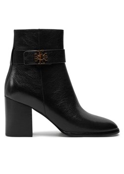 Botki Tory Burch T Lock 158808 Czarny ze sklepu eobuwie.pl w kategorii Botki - zdjęcie 181331814