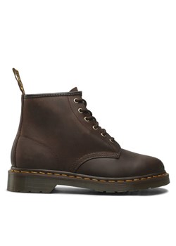 Glany Dr. Martens 101 27761201 Brązowy ze sklepu eobuwie.pl w kategorii Buty zimowe męskie - zdjęcie 181331824