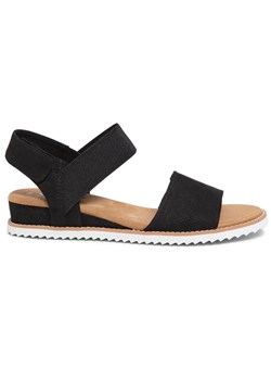 Sandały Skechers Desert Kiss 31440/BLK Czarny ze sklepu eobuwie.pl w kategorii Sandały damskie - zdjęcie 181332194