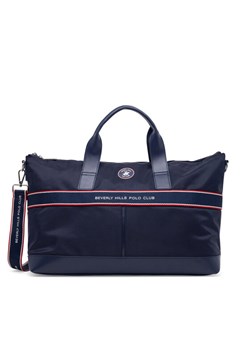 Torba Beverly Hills Polo Club BHPC-M-004-CCC-05 Granatowy ze sklepu eobuwie.pl w kategorii Torby sportowe - zdjęcie 181332392