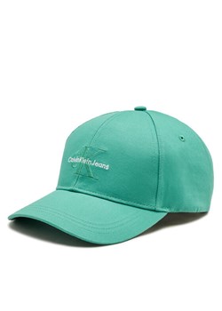 Czapka z daszkiem Calvin Klein Monologo Embro K50K512180 Zielony ze sklepu eobuwie.pl w kategorii Czapki z daszkiem męskie - zdjęcie 181332541