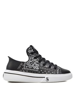 Sneakersy Skechers Snoop One-Double G 251017/BKW Czarny ze sklepu eobuwie.pl w kategorii Trampki męskie - zdjęcie 181332610