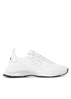 Sneakersy KARL LAGERFELD KL53138 Biały ze sklepu eobuwie.pl w kategorii Buty sportowe męskie - zdjęcie 181332903