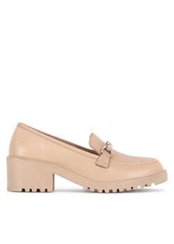 Loafersy Lasocki WB-RONA-22 Beżowy ze sklepu eobuwie.pl w kategorii Lordsy damskie - zdjęcie 181332951
