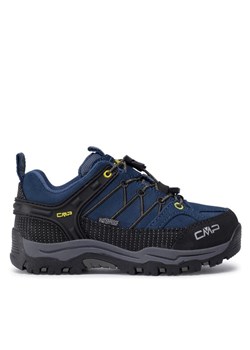 Trekkingi CMP Kids Rigel Low Trekking Shoes Wp 3Q13244 Granatowy ze sklepu eobuwie.pl w kategorii Buty trekkingowe dziecięce - zdjęcie 181332961