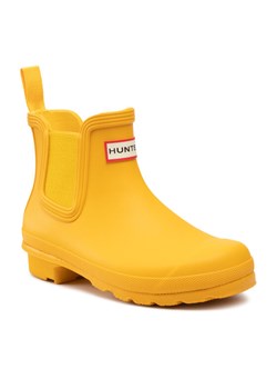 Kalosze Hunter Original Chelsea WFS2078RMA Żółty ze sklepu eobuwie.pl w kategorii Kalosze damskie - zdjęcie 181333172
