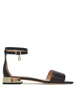 Sandały Aigner Fashion Saskia 6A 1251060 Czarny ze sklepu eobuwie.pl w kategorii Sandały damskie - zdjęcie 181333340