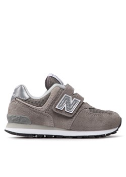 Sneakersy New Balance PV574EVG Szary ze sklepu eobuwie.pl w kategorii Buty sportowe dziecięce - zdjęcie 181333433