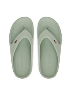 Japonki Tommy Hilfiger Th Comfort Beach Sandal FW0FW08522 Turkusowy ze sklepu eobuwie.pl w kategorii Klapki damskie - zdjęcie 181333444
