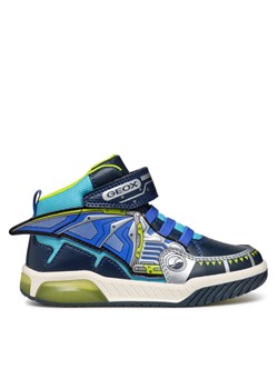 Sneakersy Geox J Inek Boy J469CB 011BC C4226 M Granatowy ze sklepu eobuwie.pl w kategorii Buty sportowe dziecięce - zdjęcie 181333463