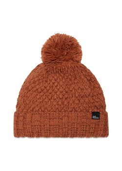 Czapka Jack Wolfskin Highloft Knit 1908011 Pomarańczowy ze sklepu eobuwie.pl w kategorii Czapki zimowe damskie - zdjęcie 181333490