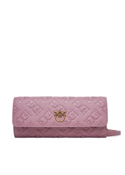 Duży Portfel Damski PINKO Love Tiny Birds Wallet C 103765 A1YB Fioletowy ze sklepu eobuwie.pl w kategorii Portfele damskie - zdjęcie 181333512