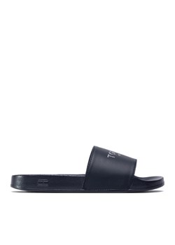 Klapki Tommy Hilfiger Th Glitter Pool Slide FW0FW04982 Granatowy ze sklepu eobuwie.pl w kategorii Klapki damskie - zdjęcie 181333642
