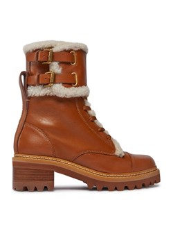 Botki See By Chloé SB39152C Brązowy ze sklepu eobuwie.pl w kategorii Botki - zdjęcie 181333704