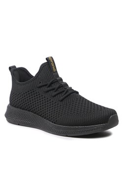 Sneakersy Sprandi MP07-GVA1 Czarny ze sklepu eobuwie.pl w kategorii Buty sportowe męskie - zdjęcie 181333771