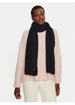 Szalik Tommy Hilfiger Timeless AW0AW16990 Granatowy ze sklepu eobuwie.pl w kategorii Szaliki i chusty damskie - zdjęcie 181333783