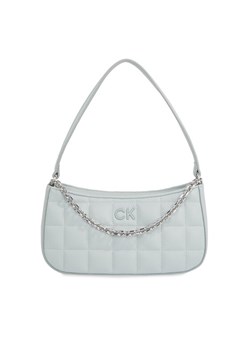 Torebka Calvin Klein Ck Square Quilt K60K612017 Szary ze sklepu eobuwie.pl w kategorii Listonoszki - zdjęcie 181333850