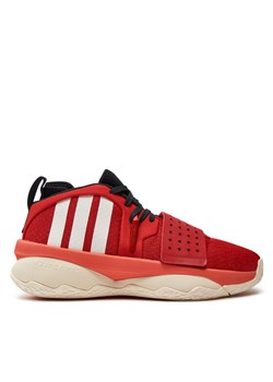 Buty do koszykówki adidas Dame 8 EXTPLY IF1506 Czerwony ze sklepu eobuwie.pl w kategorii Buty sportowe męskie - zdjęcie 181333890