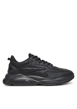 Sneakersy HUGO 50536270 Czarny ze sklepu eobuwie.pl w kategorii Buty sportowe męskie - zdjęcie 181333993