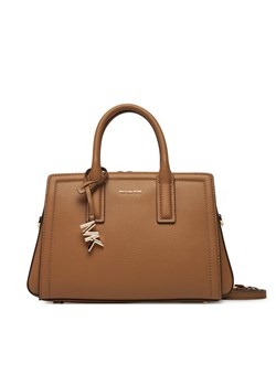 Torebka MICHAEL Michael Kors Laila 30S5G9IS1L Brązowy ze sklepu eobuwie.pl w kategorii Kuferki - zdjęcie 181334034