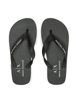 Japonki Armani Exchange XUQ002 XV676 00002 Czarny ze sklepu eobuwie.pl w kategorii Klapki męskie - zdjęcie 181334044