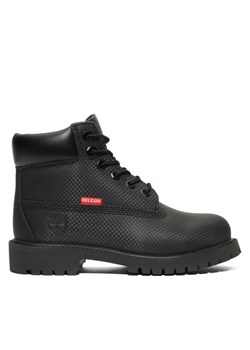 Trapery Timberland 6 In Premium Wp Boot TB0A5Y390011 Czarny ze sklepu eobuwie.pl w kategorii Buty zimowe dziecięce - zdjęcie 181334052