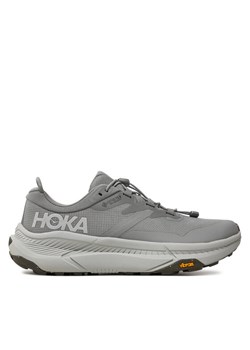 Sneakersy Hoka Transport GTX GORE-TEX 1133957 Szary ze sklepu eobuwie.pl w kategorii Buty sportowe męskie - zdjęcie 181334302
