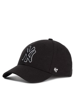 Czapka z daszkiem 47 Brand New York Yankees B-MVPSP17WBP-BKC Czarny ze sklepu eobuwie.pl w kategorii Czapki z daszkiem męskie - zdjęcie 181334481