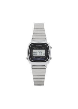 Zegarek Casio Vintage LA670WEA-1EF Srebrny ze sklepu eobuwie.pl w kategorii Zegarki - zdjęcie 181334543