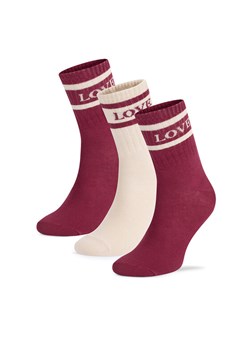 Skarpety Fila F3608-AW24 (3-pack) Różowy ze sklepu eobuwie.pl w kategorii Skarpetki damskie - zdjęcie 181334581
