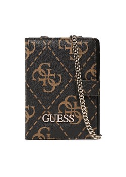Etui na dokumenty Guess Berta (S) Slg SWS868 80600 Brązowy ze sklepu eobuwie.pl w kategorii Etui - zdjęcie 181334852