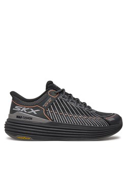 Buty do biegania Skechers Max Cushioning Suspension 220936 Czarny ze sklepu eobuwie.pl w kategorii Buty sportowe męskie - zdjęcie 181334881