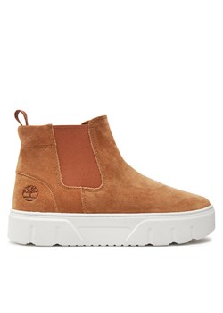 Sztyblety Timberland Laurel Court TB0A41VJEIZ1 Beżowy ze sklepu eobuwie.pl w kategorii Botki - zdjęcie 181334890