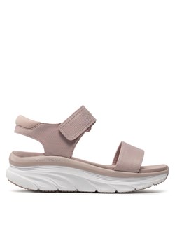 Sandały Skechers New Block 119226/BLSH Różowy ze sklepu eobuwie.pl w kategorii Sandały damskie - zdjęcie 181334961