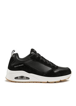 Sneakersy Skechers Stacre 52468/BKW Czarny ze sklepu eobuwie.pl w kategorii Buty sportowe męskie - zdjęcie 181335070