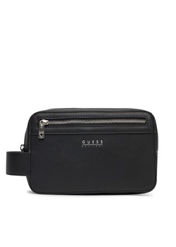 Kosmetyczka Guess PMLOPU P5239 Czarny ze sklepu eobuwie.pl w kategorii Kosmetyczki - zdjęcie 181335302