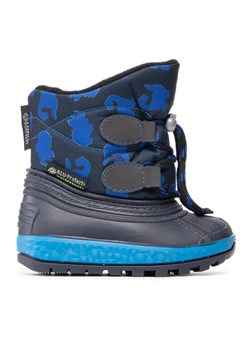 Śniegowce Boatilus Kd Joggy Sport Lace NJ09 VAR.17ZT Granatowy ze sklepu eobuwie.pl w kategorii Buty zimowe dziecięce - zdjęcie 181335500