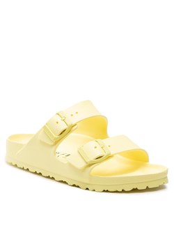 Klapki Birkenstock Arizona Eva 1022466 Żółty ze sklepu eobuwie.pl w kategorii Klapki damskie - zdjęcie 181335540