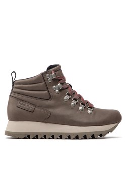 Trekkingi Merrell Alpine Hiker J003774 Szary ze sklepu eobuwie.pl w kategorii Buty trekkingowe damskie - zdjęcie 181335602