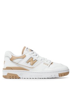 Sneakersy New Balance BBW550BT Biały ze sklepu eobuwie.pl w kategorii Buty sportowe damskie - zdjęcie 181335890