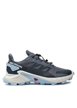 Buty do biegania Salomon Supercross 4 L47461700 Granatowy ze sklepu eobuwie.pl w kategorii Buty sportowe damskie - zdjęcie 181335950
