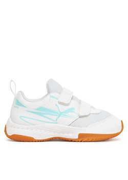 Buty halowe Puma Varion II V Jr 108106 05 Biały ze sklepu eobuwie.pl w kategorii Buty sportowe dziecięce - zdjęcie 181336160