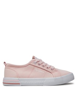 Tenisówki Pepe Jeans Brady Basic G PGS30604 Różowy ze sklepu eobuwie.pl w kategorii Trampki dziecięce - zdjęcie 181336270
