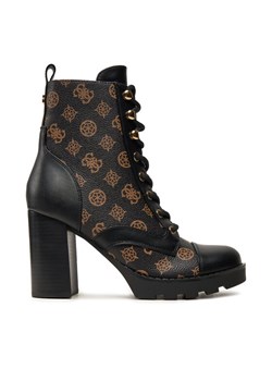 Botki Guess FL8NYD FAL10 Czarny ze sklepu eobuwie.pl w kategorii Botki - zdjęcie 181336444