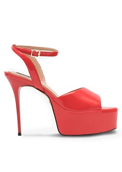 Sandały Nine West CHANDA ZL23031CC Czerwony ze sklepu eobuwie.pl w kategorii Sandały damskie - zdjęcie 181336742