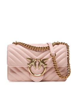 Torebka Pinko Love One Mini Dc PE 23 PLTT 100074 A0GK Różowy ze sklepu eobuwie.pl w kategorii Kopertówki - zdjęcie 181336751