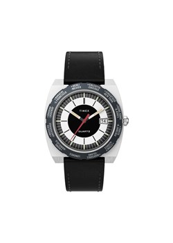 Zegarek Timex World Time 1972 Reissue TW2V69500 Czarny ze sklepu eobuwie.pl w kategorii Zegarki - zdjęcie 181336780