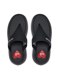 Japonki LOVE MOSCHINO JA28097I0II39000 Czarny ze sklepu eobuwie.pl w kategorii Klapki damskie - zdjęcie 181337151