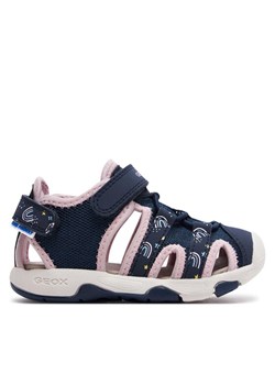 Sandały Geox B Sandal Multy Girl B450DB 0ASCE CF48T M Granatowy ze sklepu eobuwie.pl w kategorii Sandały dziecięce - zdjęcie 181337202